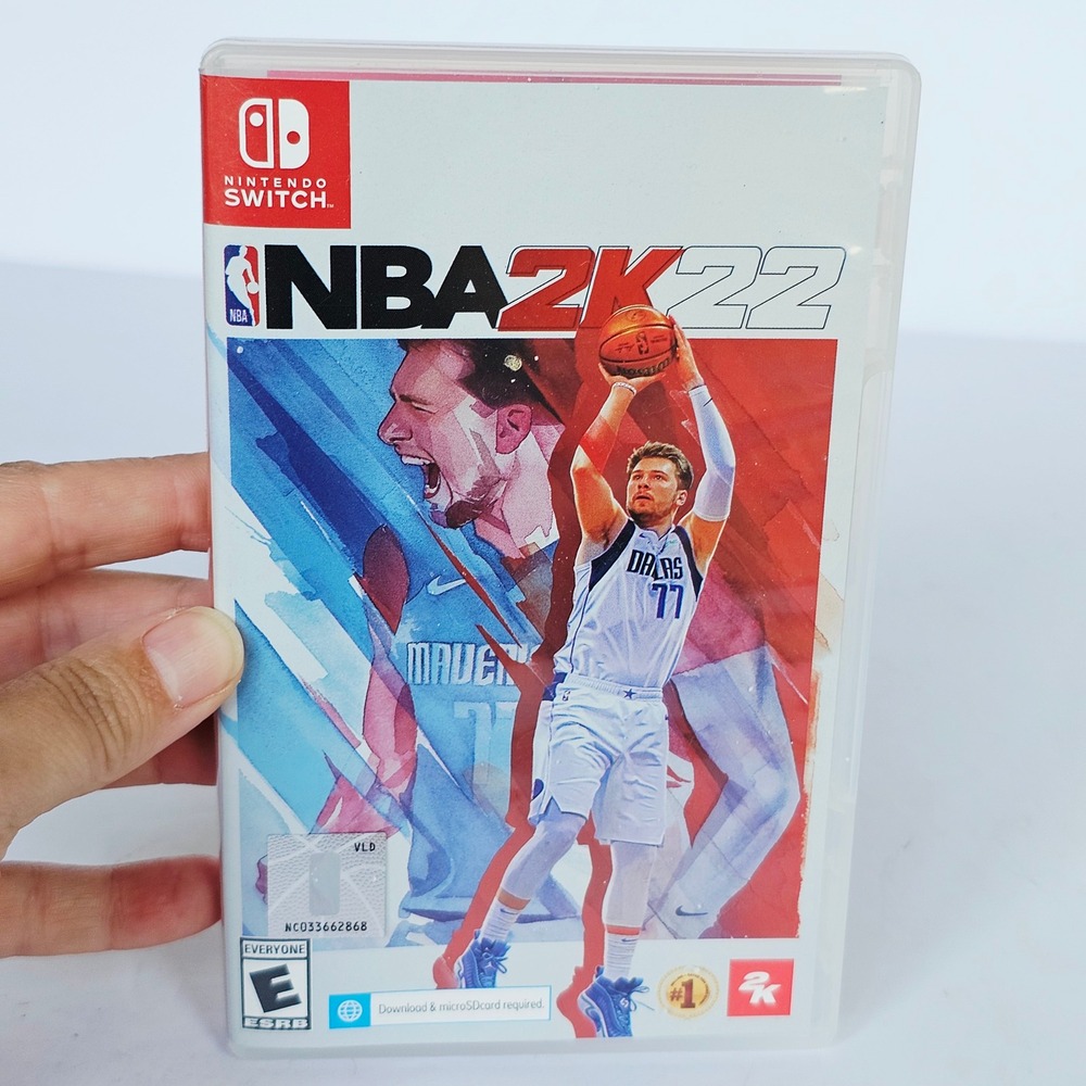2021 NBA 2K22 Nintendo Switch Basketball Luka Doncic 2K Sports Video Game